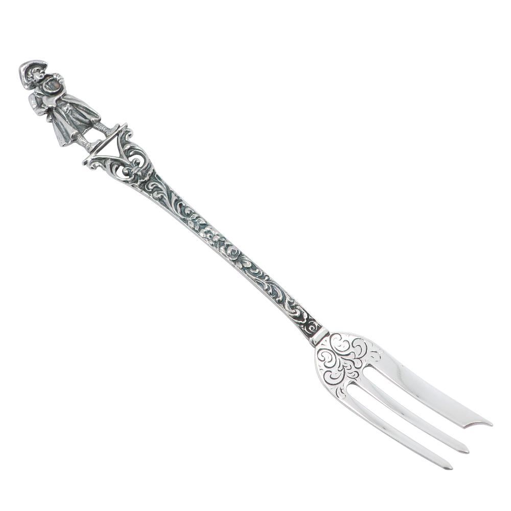 

CHRISTOPH WIDMANN Виделка для торта столові прилади музикант ріг Музичний гурт Срібло925 _ Б/в