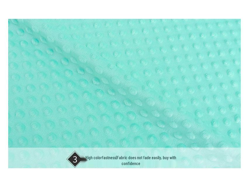 Spot Doudou Velvet Infant Sheet: Crystal Soft Bubble Velvet Fabric, Multiple Widths, Comforting Fit, Doudou Blanket Material