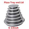 Pizza dough storage Baking Tray plate Non Stick Aluminum Pancake Pizza pan Screen Baking Tray Metal Bakeware Kitchen Baking Tool