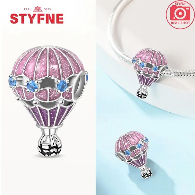 Coppercolorful Travel Luggage Charms Plane Beads Fitoriginal Bracelets Diy Fine Jewelry For Women Gifts