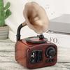 Vintage Gramophone Model Music Box, Eight-track Player, Home Decoration Item, Photography Prop, Living Room Accessory