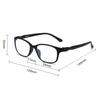 2 Pairs of  Lightweight Square Frame Reading Glasses