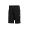 Train Essentials Piqué 3-Stripes Training Shorts Men Shorts Black White IB8243