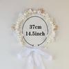 High Quality1/3/4 Pieces Girls' White Flower Crown with Artificial Pearls - Suitable for Daily Wear, Parties, Birthdays, Dances and Other Occasions
