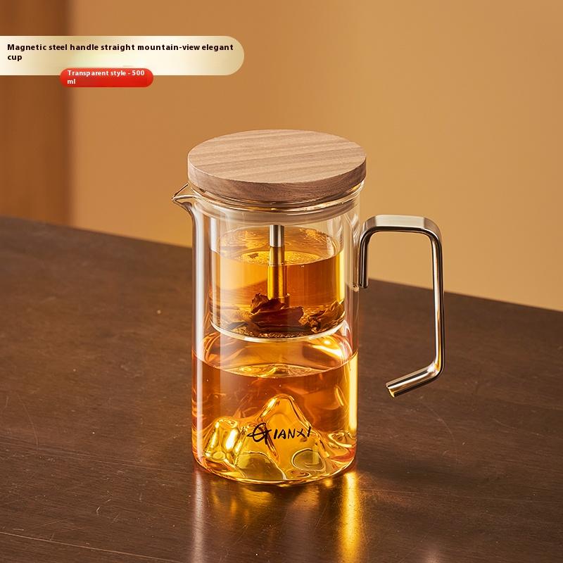 

Gianxi Teapot For Home Use 2025 New Magnetic Glass Teapot Tea Separation Cup Floating Cup Tea Pot