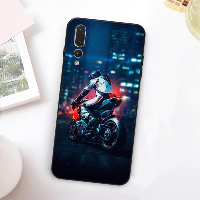 

Neon Motorcycle Art For Huawei Nova 12i 12s 11i 7i 8i Y73 Y70 Y90 Y60 Y72 Y61 Y91 9 10 SE P30 Pro P40 Lite Case Huawei P30 Pro