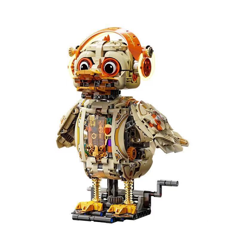 Mechanical Duck Building Blocks Set 1168pcs Robotic Animal Model STEM Educational Toy for Kids Children Gift Tech Robot DIY Kit