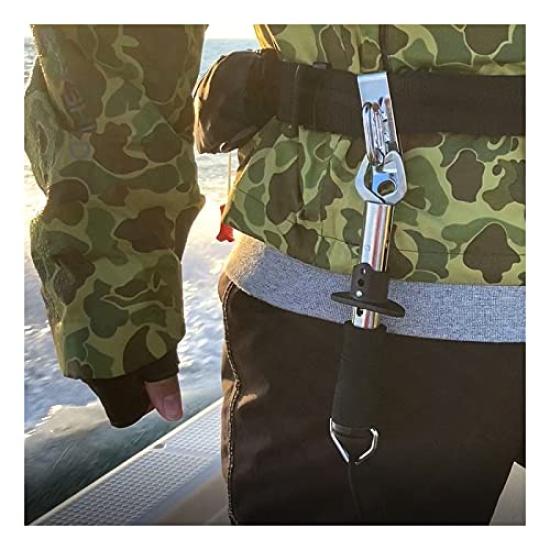 DOGYU One-Touch Slim Hook with Small D-Ring WSF-D