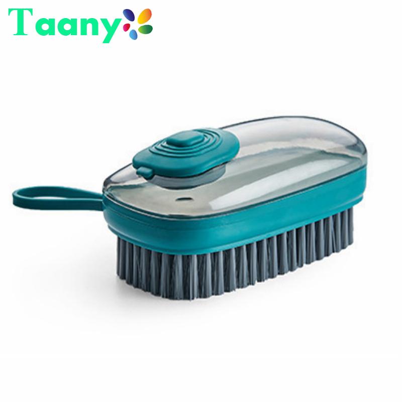 Multifunctional Cleaning Brush, Portable Plastic Clothes Shoes,Hydraulic Laundry Brush,Hands Cleaning Brush,Kitchen and Bathroom