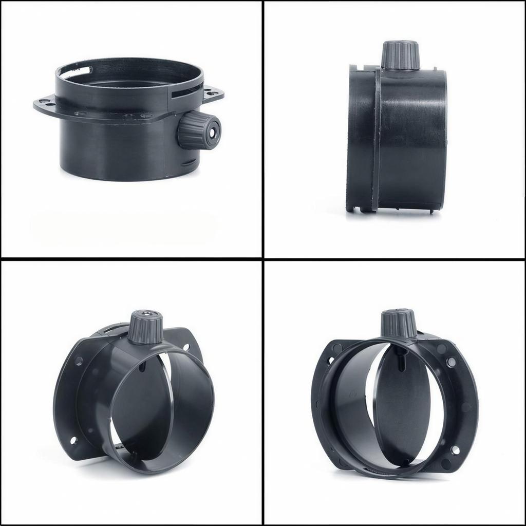 Diesel Heater Inline Duct Connector with Valve