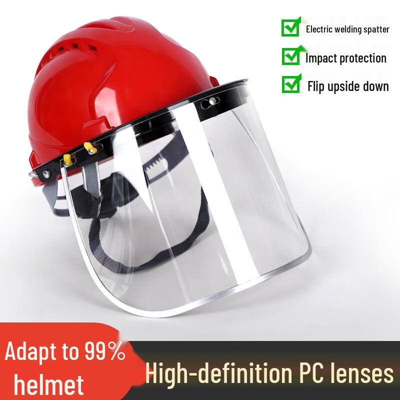 Brangdy Welding Face Shield Set with Safety Helmet