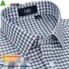 Shanshan Men's Pure Cotton Flannel Long-Sleeve Shirt