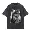 Vintage Washed Korean Kpop Lngshot T Shirt Men Women Clothing Fashion Hip Hop Short Sleeve Cotton Casual Tshirts Streetwear