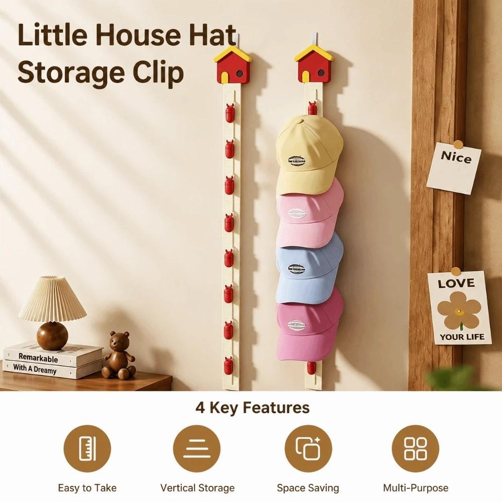 Anti-Slip Hat Storage Rack Multi-Functional Hat Display Rack Entrance Hallway Closet