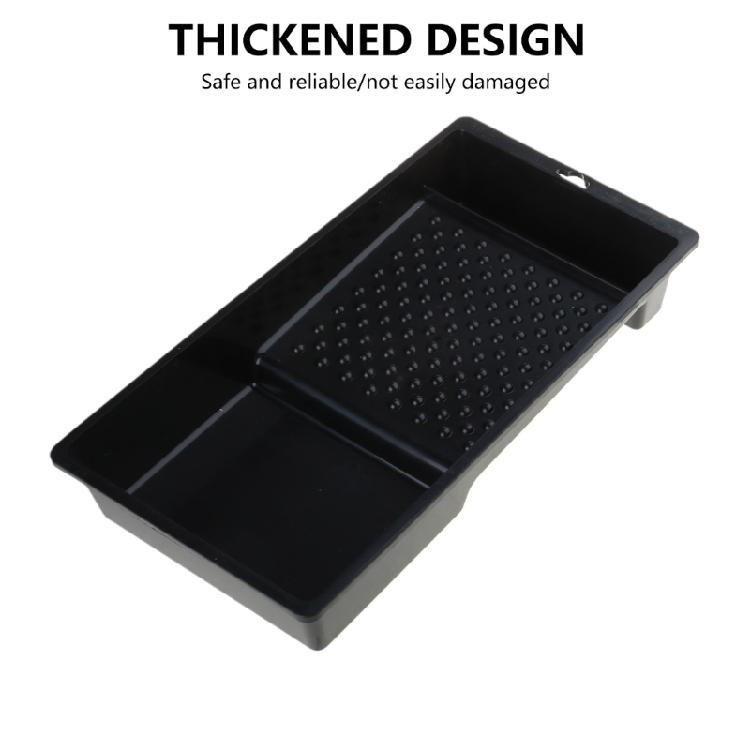 Multiple Use 4" Plastic Painting Tray Holder Suitable for Furniture Window Brushing Tasks Wall, Furniture, & Door Repair