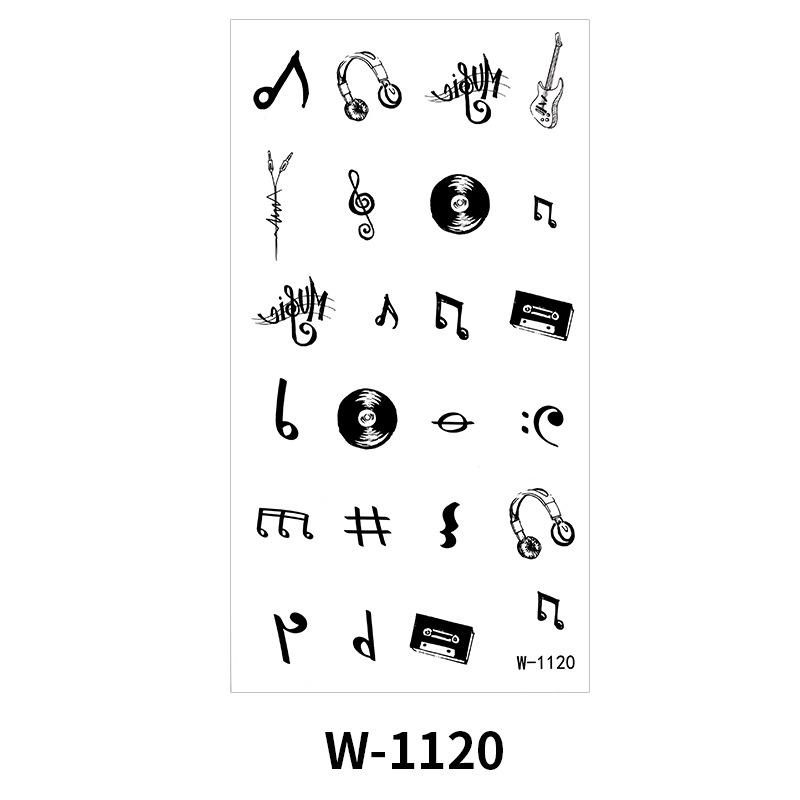 Cartoon Tattoo Sticker Waterproof Small Fresh Children Cute Tattoo Sticker