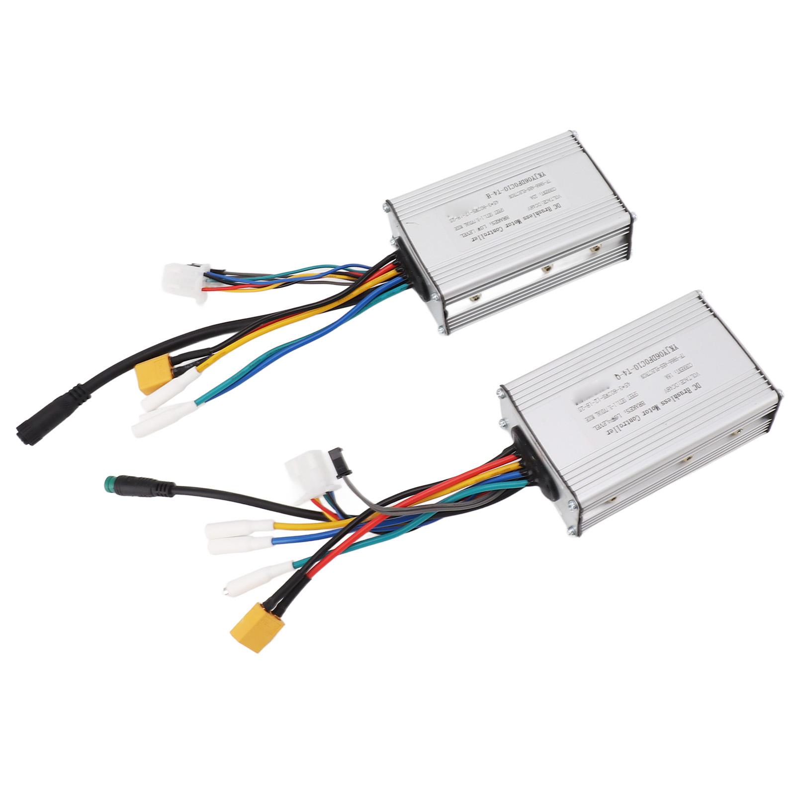 Electric Scooter Controller Good Heat Dissipation Sensitive Control Stable Speed dual Drive 500W 48V Electric Bicycle Motor Controller