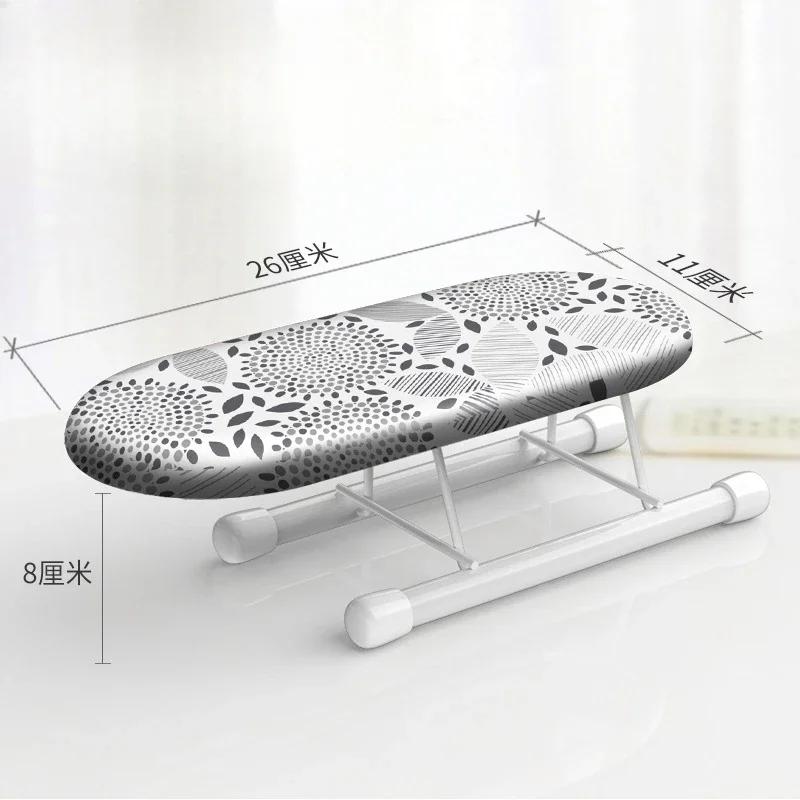 

for Storage Size Board Ironing Foldable Board Mini and Home Suitable Sleeve Easy Shirt, Sleeve Portable Carrying Desktop Ironing