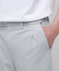 MUSINSA STANDARD Wide Hidden Banding Crop Slacks [Light Gray]
