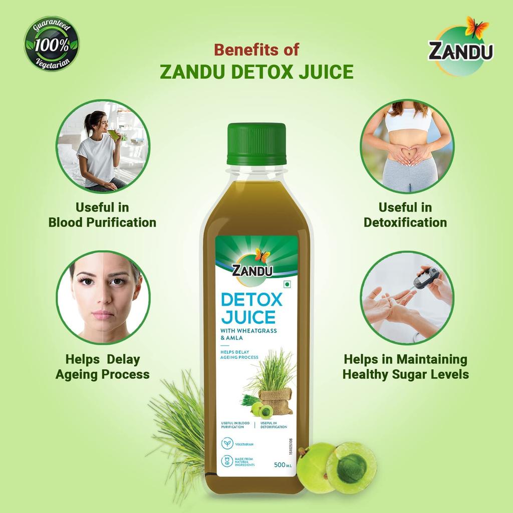 Zandu Detox Juice 500ml