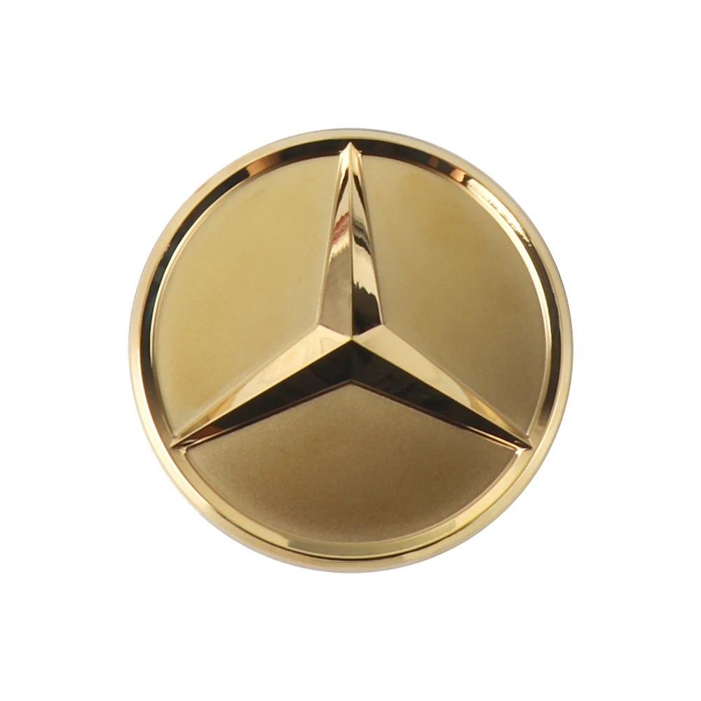 

57mm Car Steering Wheel Center Emblem Sticker For Mercedes Benz AMG W203 W206 W205 W211 W212 W201 W210 Badge decoration cover