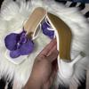 Sommer Büro Damen Pumps Schmetterling Damenschuhe Übergröße Rutschfeste Sandalen Abschlussball Damen Hausschuhe Sexy Zapatos De Mujer