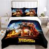 Back To The Future Pattern All Season Duvet Cover Bedding Comforter set Soft Quilt Cover and Pillowcases SingleDouble/Queen/King