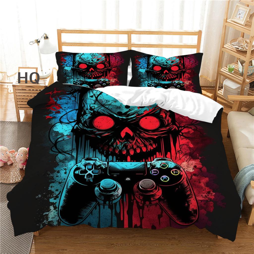 Heimtextil-Set Polyester Zwei Drei Teile Set Bettbezug Kissenbezug Spielmaschine Serie