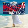Personalized Rams Helmet Print Beach Towel Microfiber Beach Towel Thin Absorbent for Beach Swimming Yoga Bath Sports. 0910359