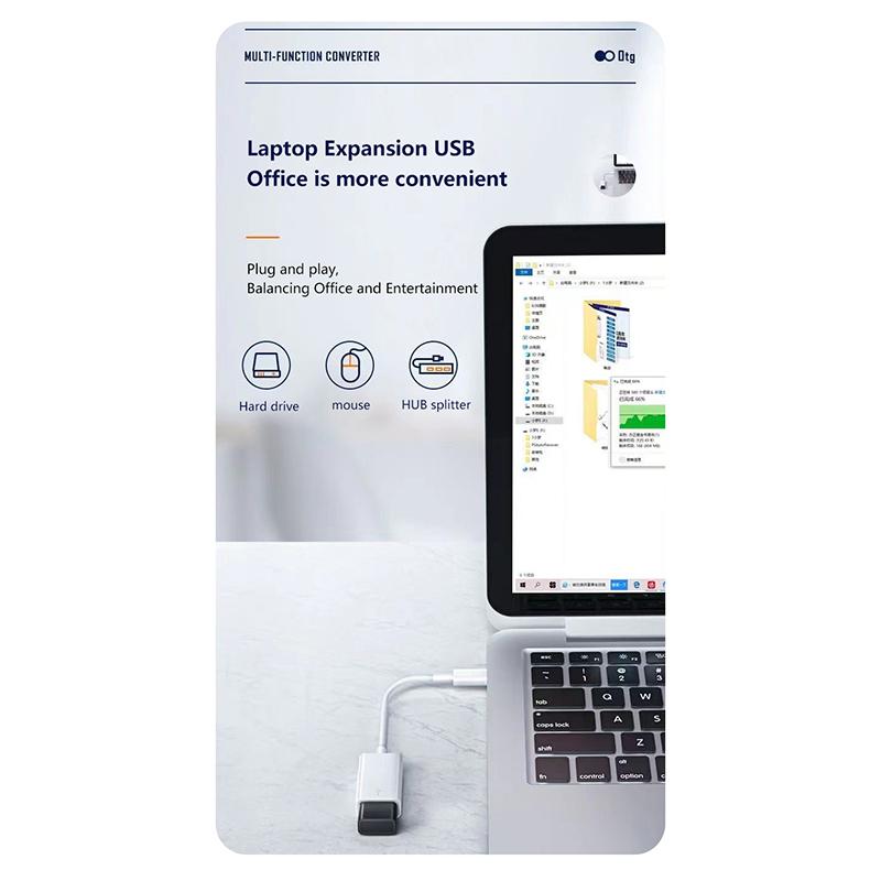 Mobile Usb Flash Drive Game Controller Multi-Function Converter Lightning To Usb3.0 File Fast Transfer For Iphone Huawei