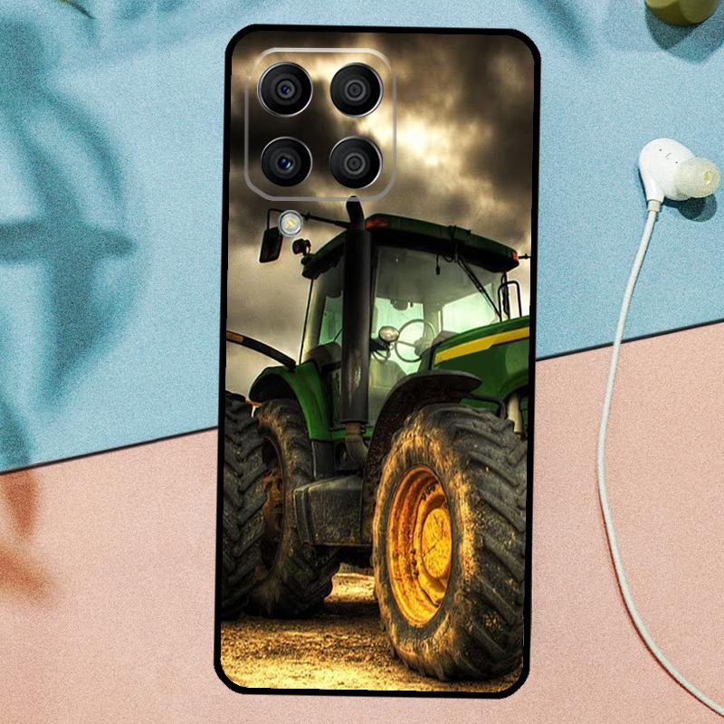 

Чехол для Samsung Galaxy M21 M31 M11 M13 M33 M53 M16 M06 M12 M14 M15 M35 M55 M34 M54 M32 M52 с рисунком Сельскохозяйственный транспорт Трактор For Samsung M11