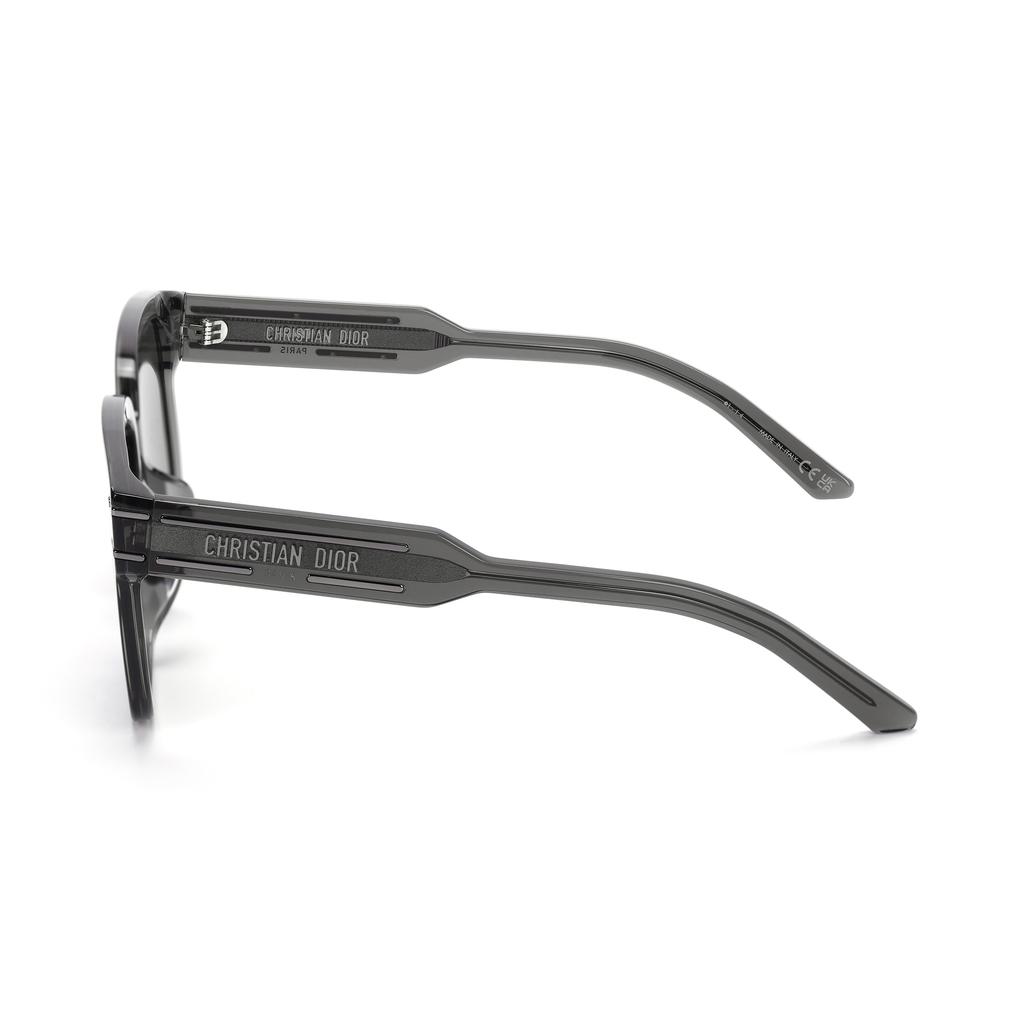 Dior signature S7F Series Logo Decorated Acetate Square Sunglasses Women sunglasses Gray NSGTS7FXR-45A7