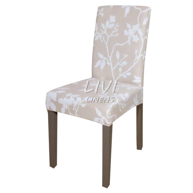 Housse de chaise extensible imprimée, grande housse de siège élastique, pour chaise de bureau, Restaurant, Banquet, hôtel, décoration de la maison