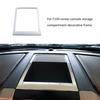 Car Dashboard Storage Box Frame Trim Decor Cover For Ford F150 2015- Chrome