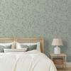 Muriva Darcy James Collection Japandi Leaf Textured Wallpaper