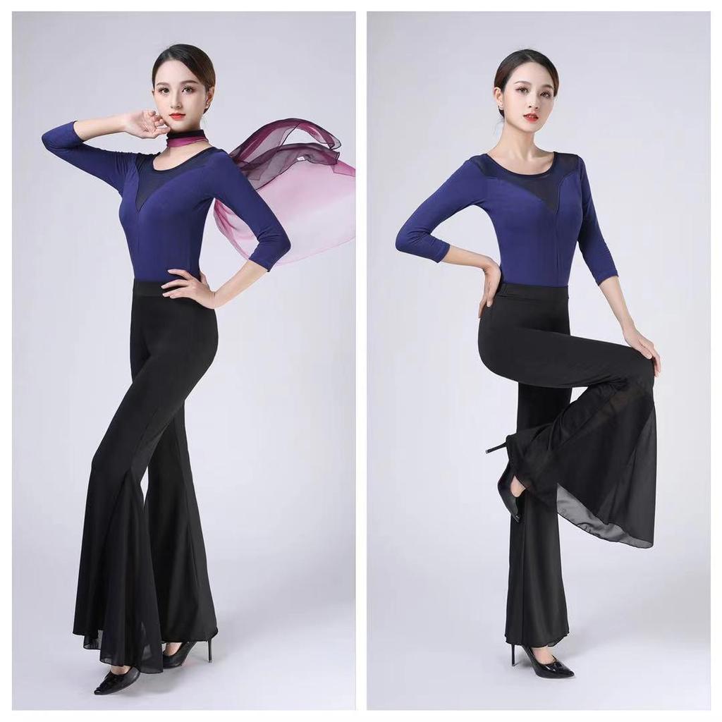 2023 Mesh Bodysuit Set for Dance and Posture Training - Sexy, Elegant, and Slimming