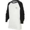 Dri-Fit Athletics Comfortable Soft Loose Round Neck Quick-Dry Long Sleeve T-Shirt Unisex Tops Sail-White Black HQ4742133