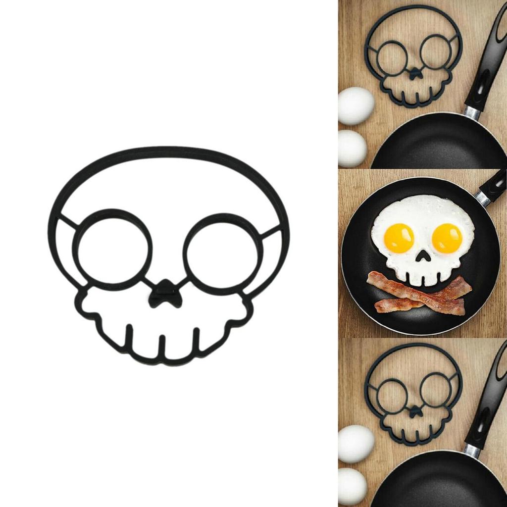 Skull Silicone Egg Maker Cartoon Egg Mold For Breakfast And Gifting