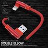 1 2 3 m 90 laipsnių USB duomenų įkroviklio laidas, skirtas iPhone 11 12 13 14 PRO Xs Max Xr X 8 7 6 6S Plus 5 5S SE2020 iPad laido kilmės Mobilusis telefonas ilgas trumpas