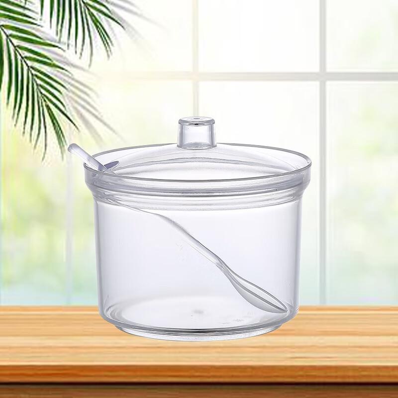 Yingbai Modern Acrylic Seasoning Jar Set with Spoons