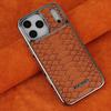 Premium Python Texture Artificial Leather Case For iPhone 17 Air 16 Pro Max 15 14 13 Luxury Business Stylish Anti-Slip Cover