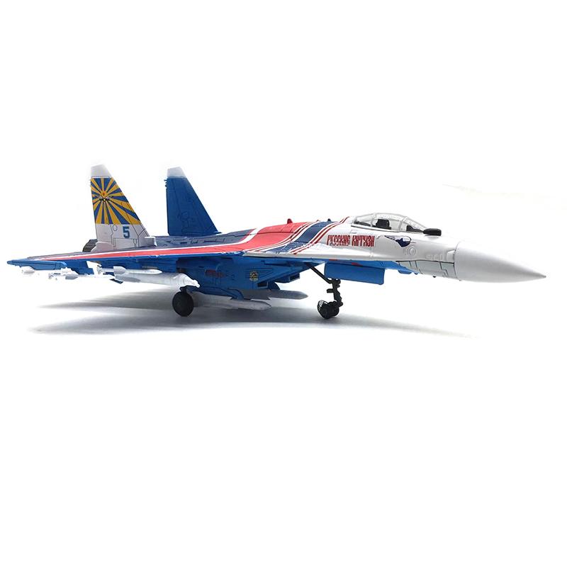 Diecast Metal Alloy 1/100 Scale  Su-35 Fighter Airplane Aircraft Replica Model Su-35 Plane Model Toy For Collection