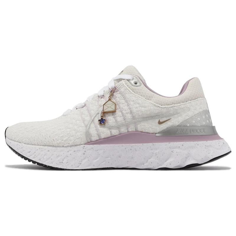 

Nike React Infinity Run Flyknit 3 Bling Women s Sneakers FB1864-101 35.5