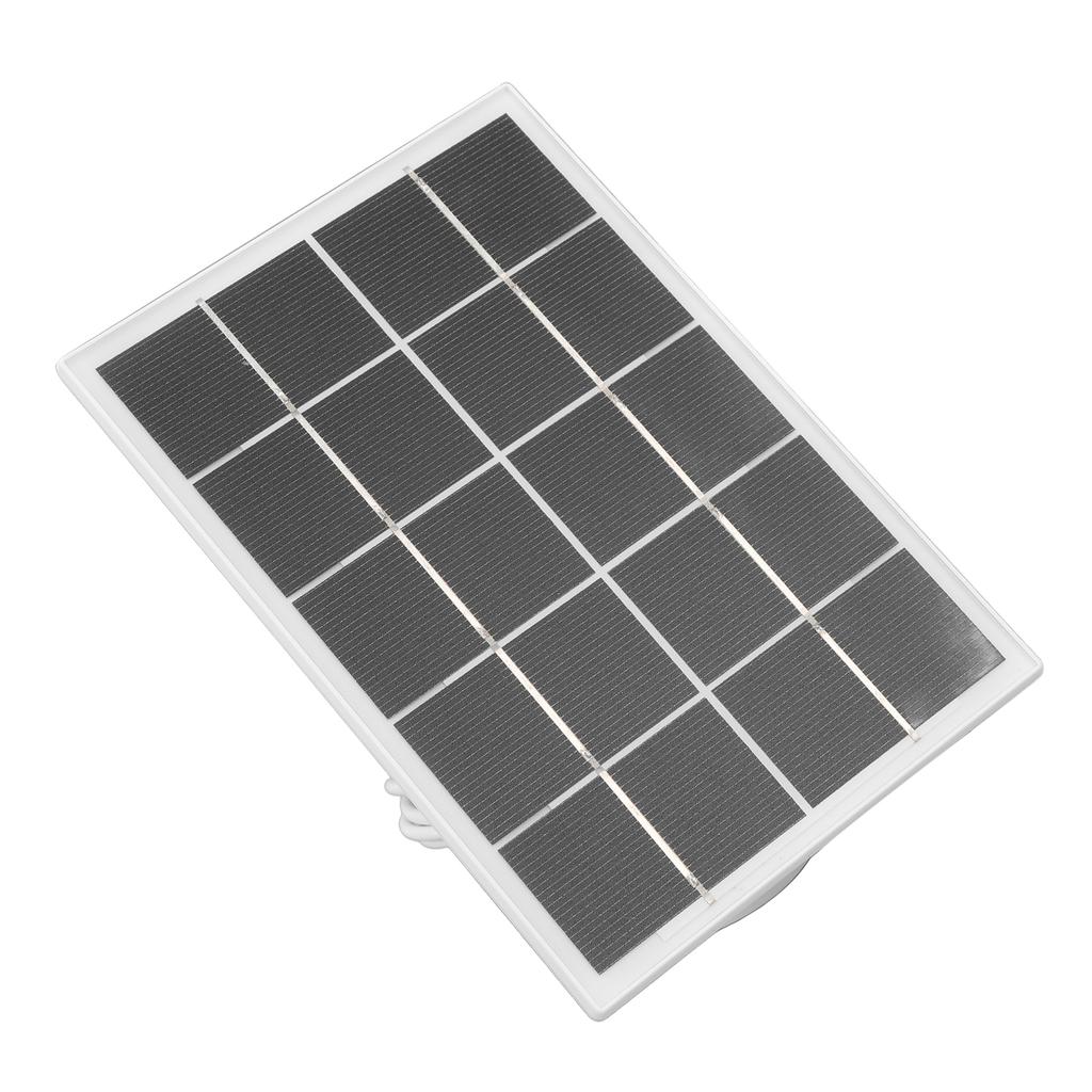 Camera Solar Charging Panel with Bracket 3W 5V Monocrystalline Silicon Type C Security Camera Solar Panel for   Devices