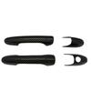 For Fiat 500 2008-2023 Abarth 595 595C 2012-2023 695 2010-2023 Door Handle Cover Car Accessories Stickers Trim Set Add-on