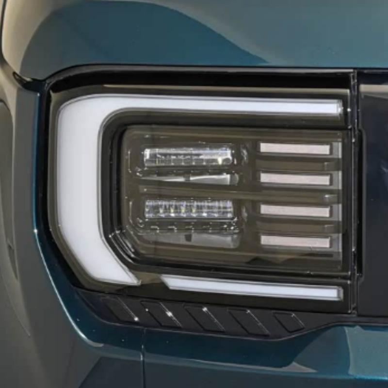 BJ40 2023-24 Headlight Cover: Front Lamp Mask for Beijing Automobile
