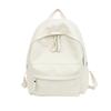 Korean version of Harajuku simple pu men's and women's tide backpack autumn new fashion student schoolbag