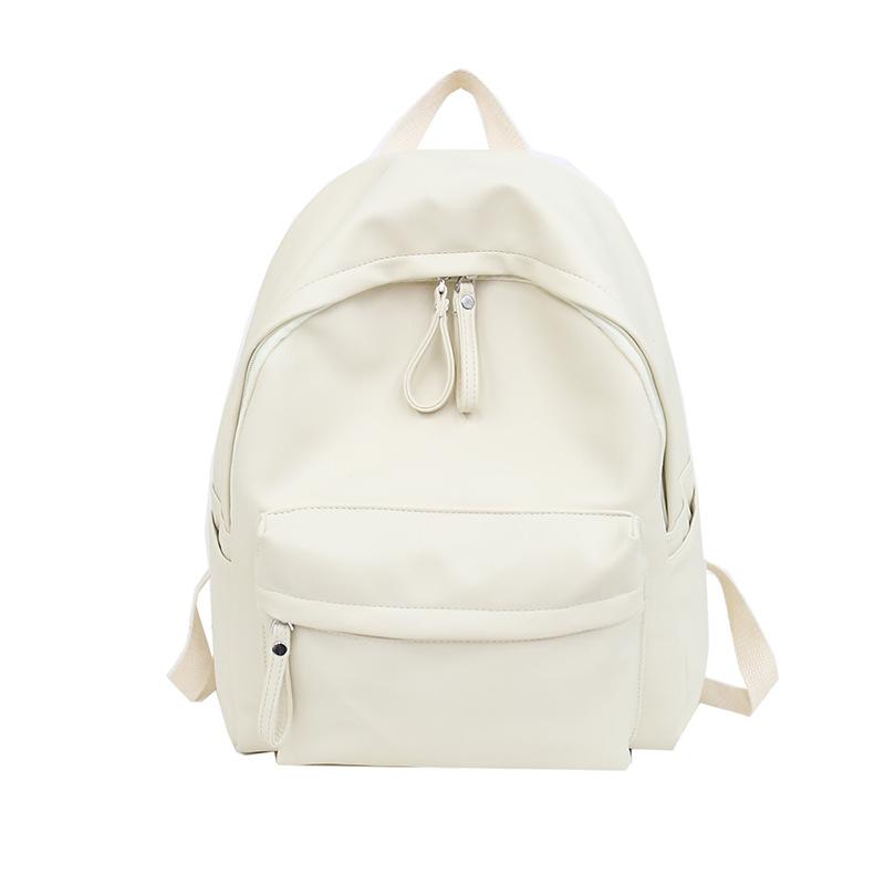 Корейская версия Харадзюку простой ПУ мужской и женский модный рюкзак осенний новый модный студенческий школьный ранец