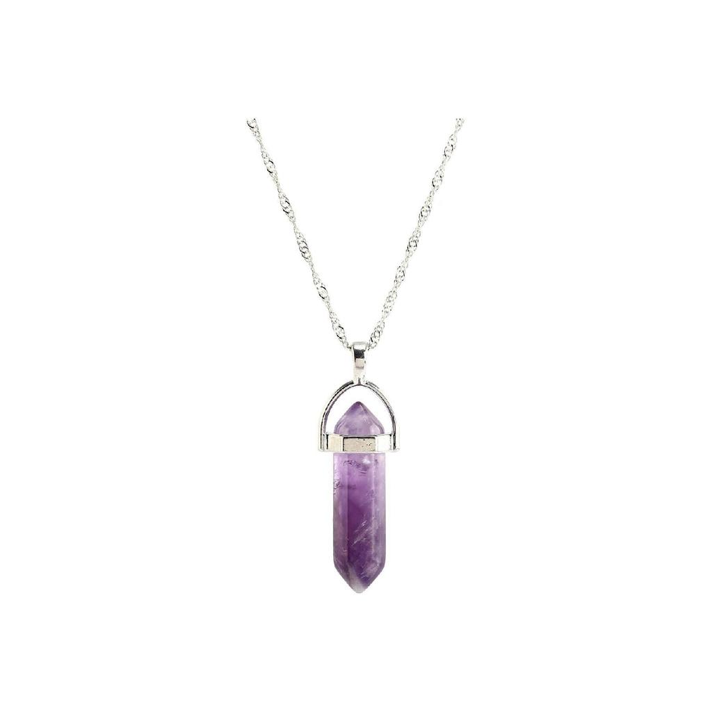 Amethyst Stone Natural Stone Necklace