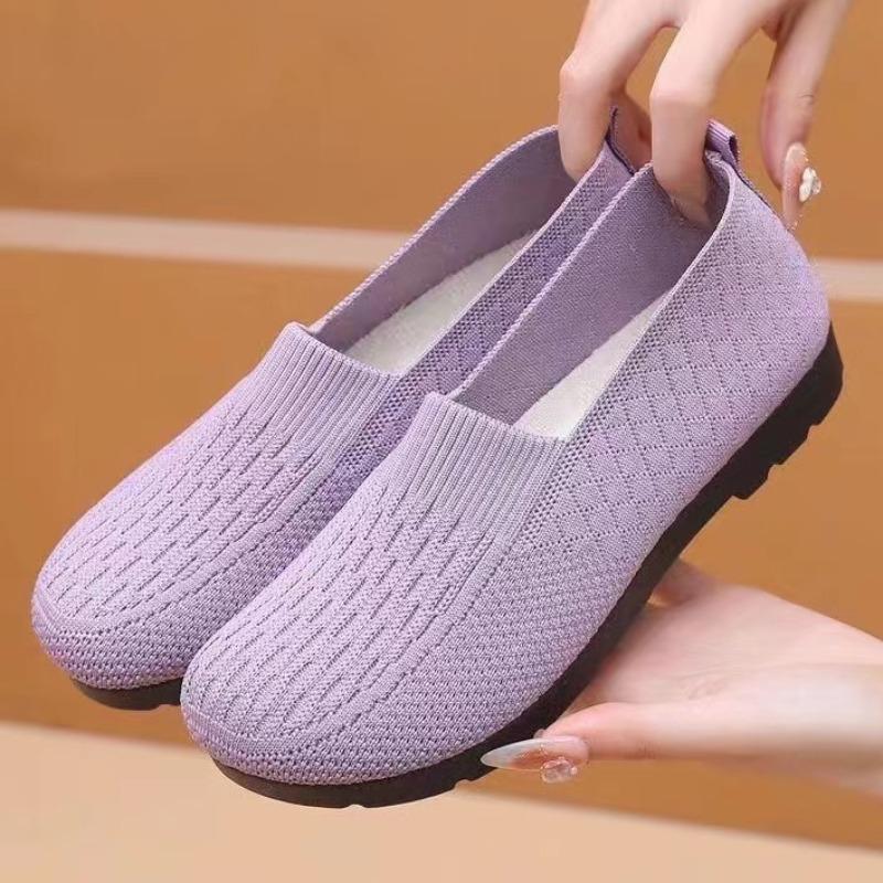 Shoes Women's ****** New Old ******* Cloth Shoes Comfortable S**t-soled Mother Shoes Fashionable Breathable Casual Single Shoes Women